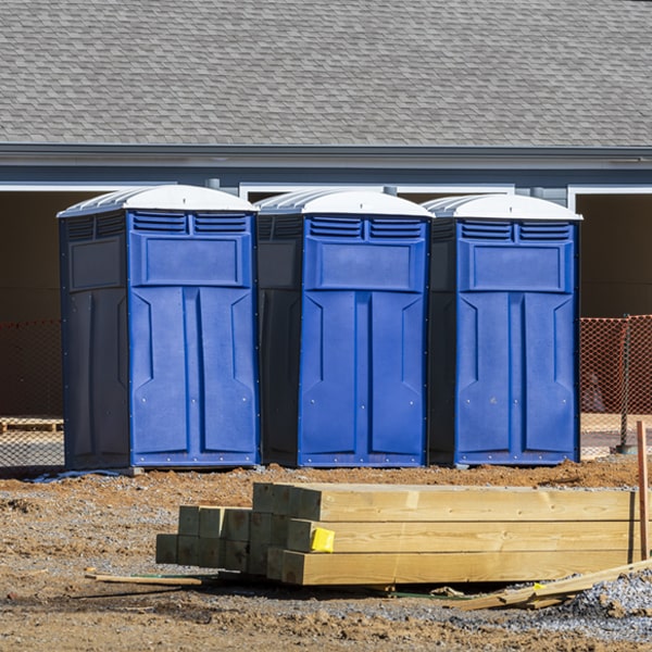 do you offer hand sanitizer dispensers inside the portable restrooms in Bear Lake